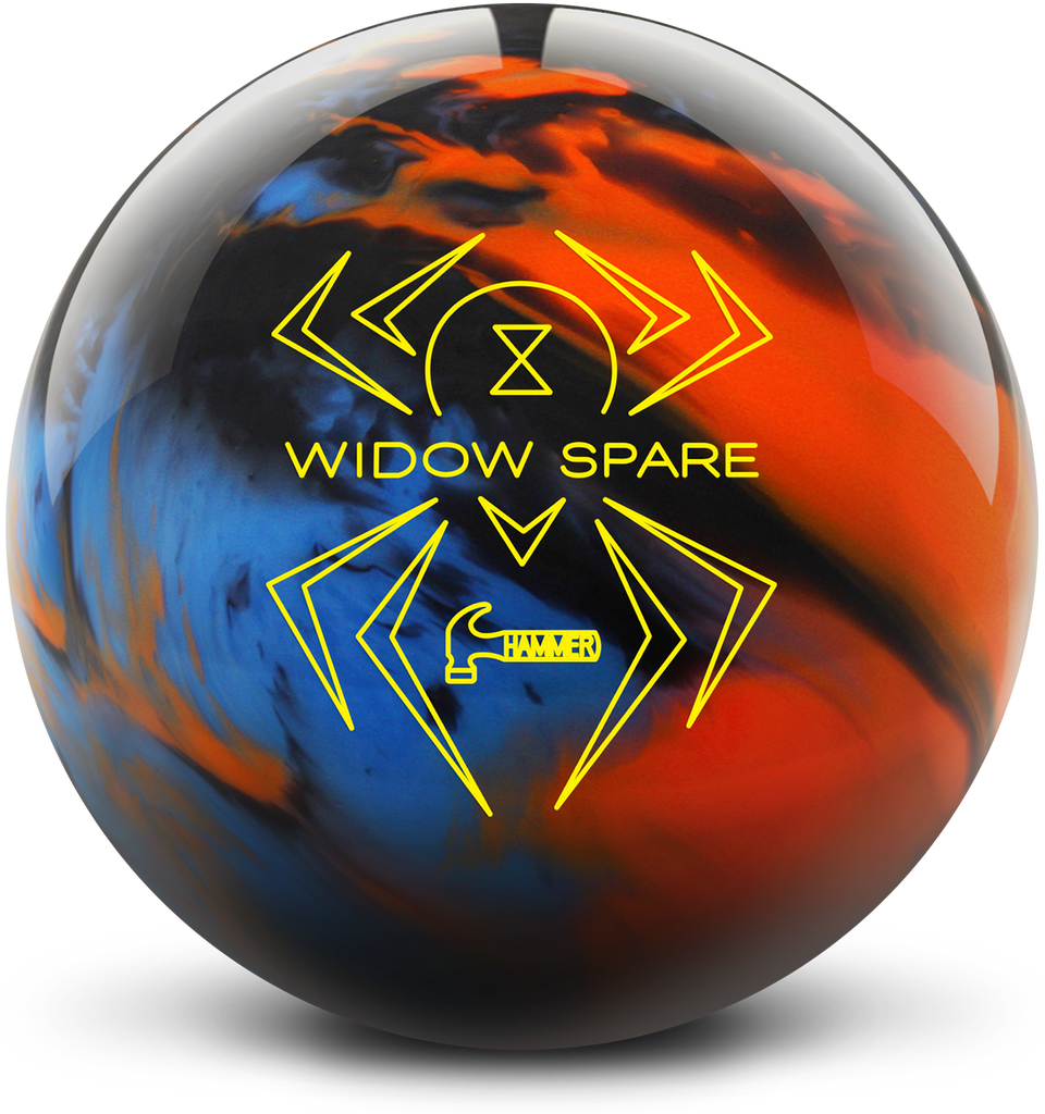 BLACK WIDOW SPARE ボウリングボール　15ポンド Widow Spare - Blue / Orange / Smoke – HammerBowling