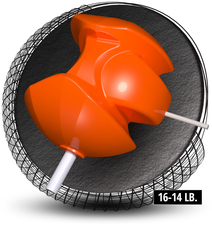 The Zero Mercy Line core for sixteen to fourteen pound bowling balls.
