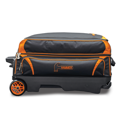 Premium Double Roller - Black / Orange